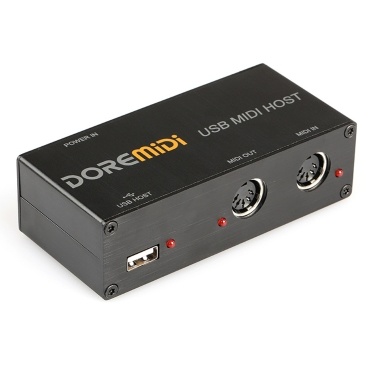 UMH-10 USB to MIDI Host — высококачественный, долговечный и универсальный MIDI-интерфейс для электронных инструментов