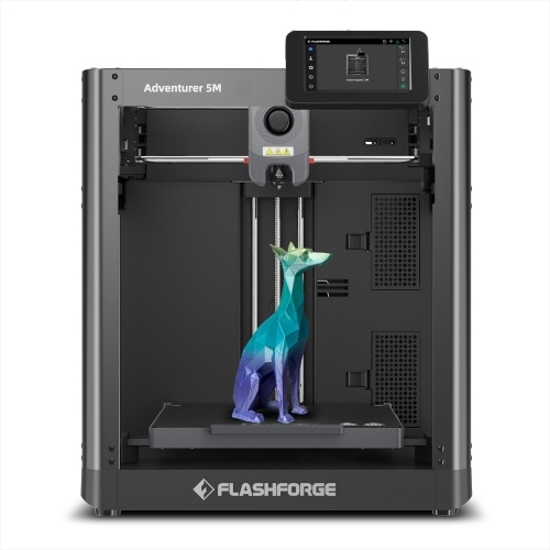 3D-принтер Flashforge Adventurer 5M, максимальная скорость 600 мм/с, CoreXY, большой объем печати 220 x 220 x 220 мм, подходит для нитей PLA/PETG/TPU